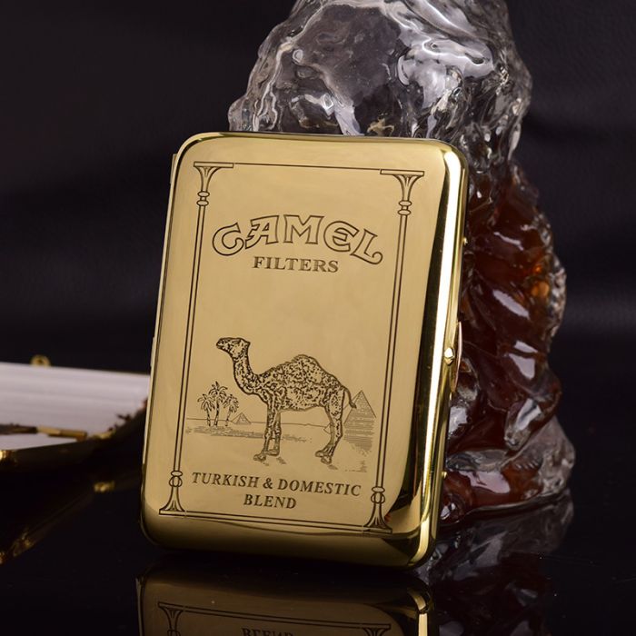 Портсигар з латуні для цигарок CAMEL