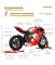 Флагманська колекційна модель Ducati Panigale V4 SP2 (1:6) у стильному матовому чорному кольорі