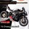 Флагманська колекційна модель Ducati Panigale V4 SP2 (1:6) у стильному матовому чорному кольорі