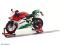 Колекційна масштабна модель спортивного мотоцикла(дизайн за мотивами Ducati Panigale1299)масш.1:9 з ефектом диму та підсвічуванням