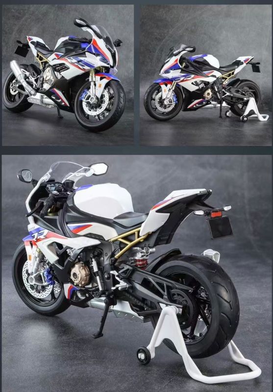 Ексклюзивний колекційний байк BMW S1000RR у грандіозному масштабі 1:6 з димом, ревом двигуна та світловим шоу