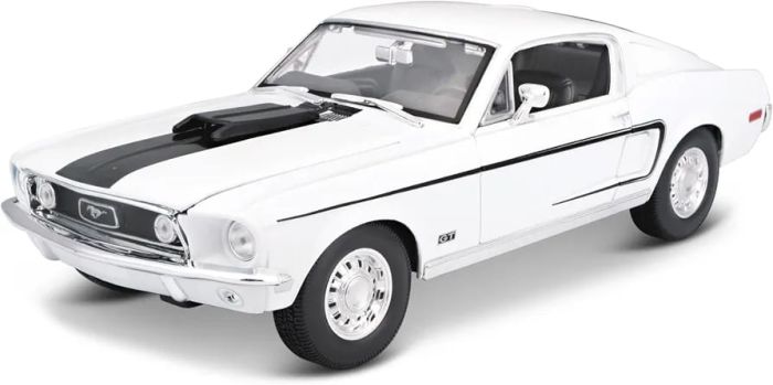 Колекційна модель авто 1968 Ford Mustang GT Cobra Jet (1:18) — Maisto Special Edition