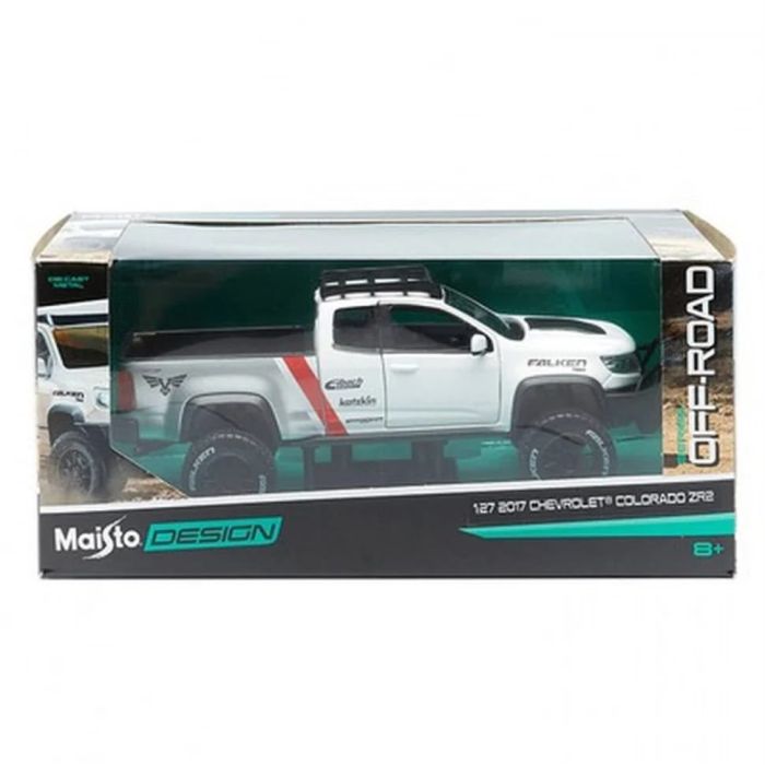 Колекційна модель автомобіля Maisto Design Off-Road 1:27 — 2017 Chevrolet Colorado ZR2