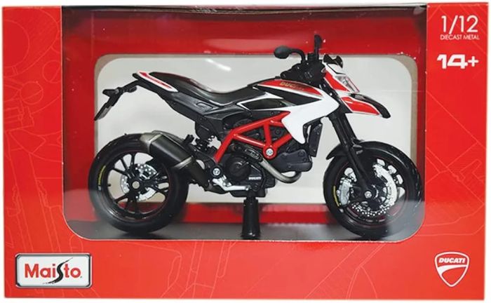 Колекційна модель мотоцикла Ducati Hypermotard SP 2013 (Maisto, масштаб 1:12)