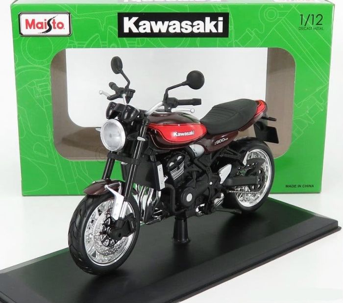 Колекційна модель мотоцикла Kawasaki Z900RS (Масштаб 1:12) — Виробник Maisto