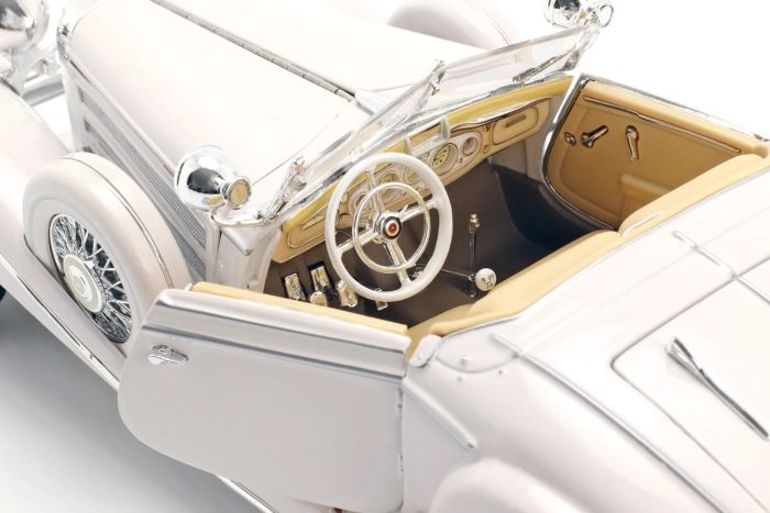 Масштабна модель Mercedes-Benz 500 K Typ Specialroadster (1936) у масштабі 1:18 (Maisto Premiere Edition)