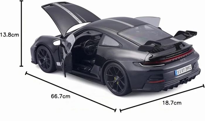 Професійна масштабна модель автомобіля Porsche 911 GT3 (1:18) від Maisto
