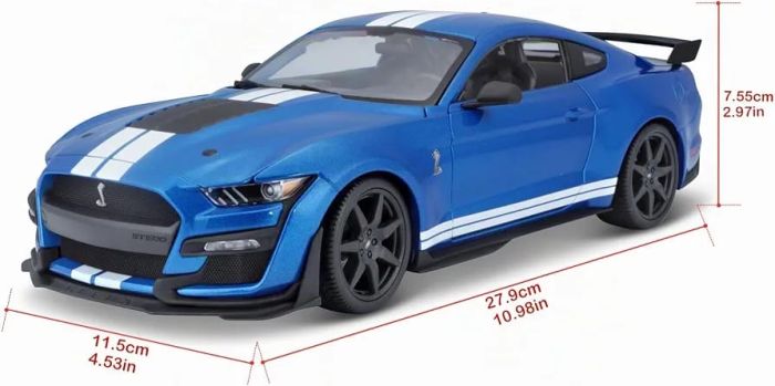 Масштабна модель 2020 Ford Mustang Shelby GT500 (Carbon Fiber Track Pack) — Maisto Special Edition 1:18