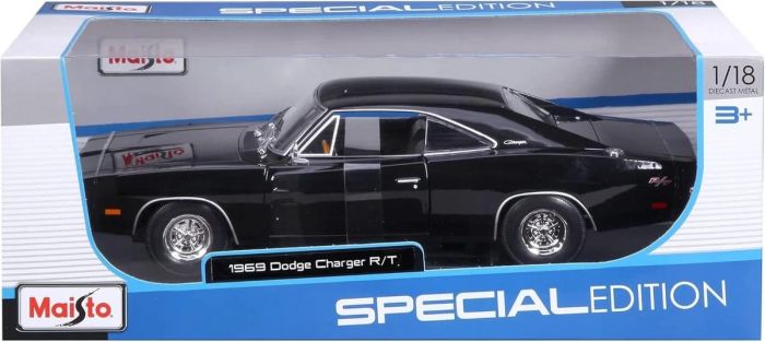 Легендарний американський масл-кар 1969 Dodge Charger R/T від всесвітньо відомого бренду Maisto Special Edition у масштабі 1:18