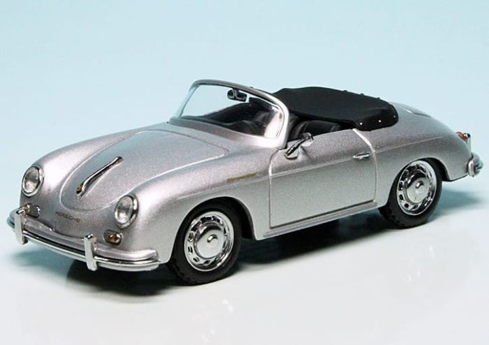 Колекційна модель авто Porsche 356A Speedster від Welly  (масш.1:24)— Легенда класичного автодизайну