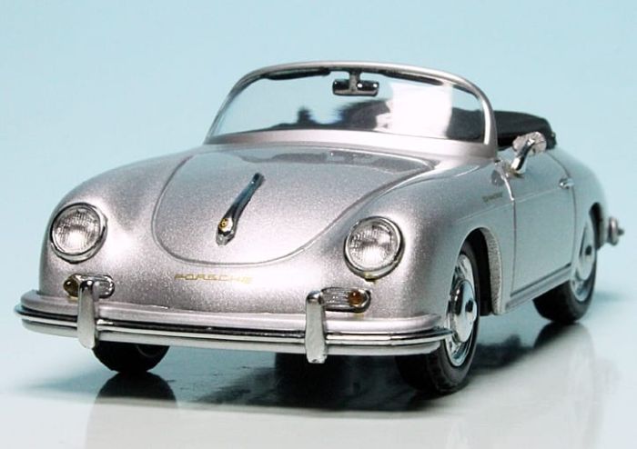 Колекційна модель авто Porsche 356A Speedster від Welly  (масш.1:24)— Легенда класичного автодизайну