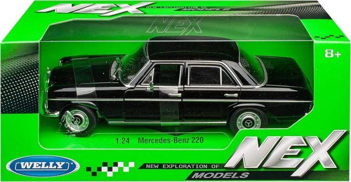 Колекційна модель авто Mercedes-Benz 220 від Welly ( масштаб 1:24)