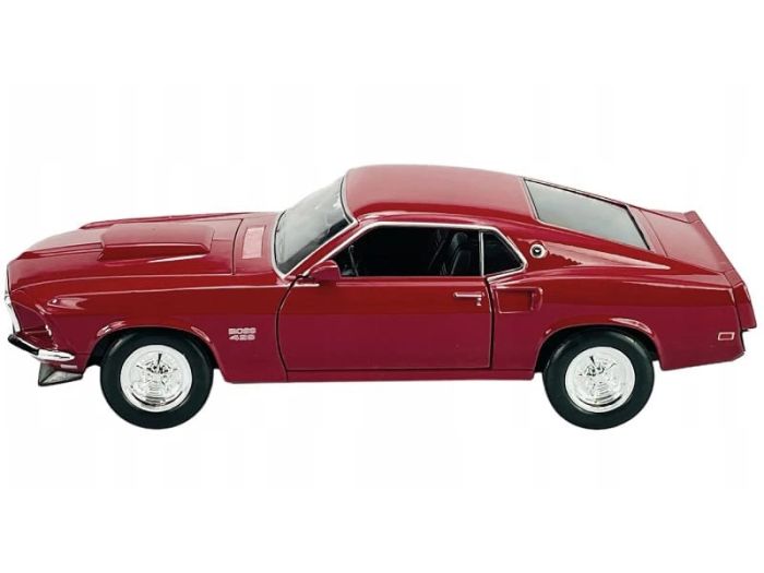 Масштабна модель 1969 Ford Mustang Boss 429 від Welly (масшт.1:24)-Легенда американського автопрому