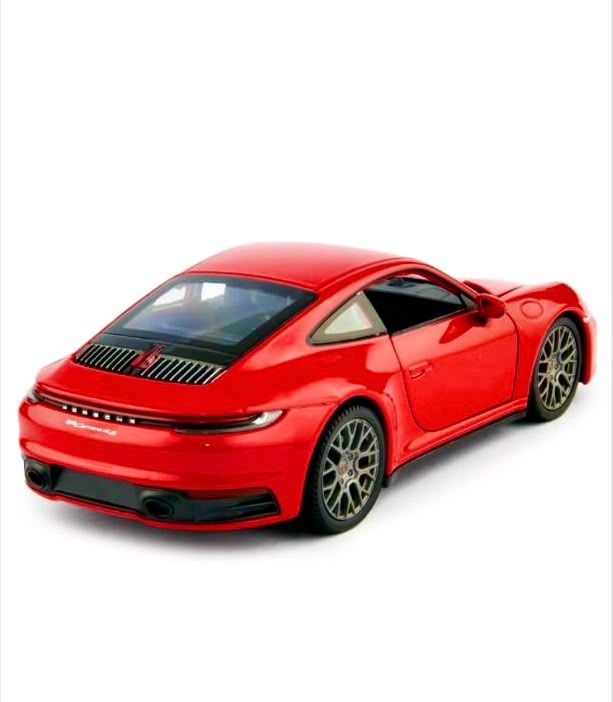 Колекційна модель автомобіля Porsche 911 Carrera 4S (від Welly / NEX Models), масштаб 1:24
