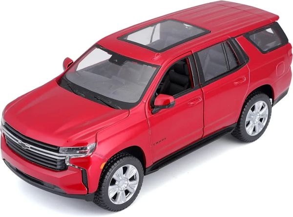 Колекційна автомодель 2021 Chevrolet Tahoe RST (Maisto, масштаб 1:26) — червоний металік