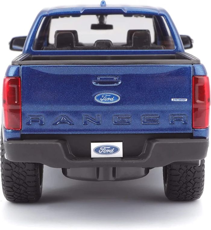 Колекційна модель авто 2019 Ford Ranger  від Maisto ,масш.1:27 (синій металік)