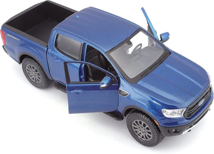 Колекційна модель авто 2019 Ford Ranger  від Maisto ,масш.1:27 (синій металік)
