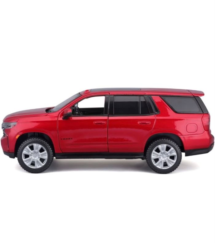 Колекційна автомодель 2021 Chevrolet Tahoe RST (Maisto, масштаб 1:26) — червоний металік