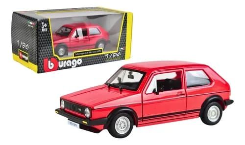 Колекційна модель автомобіля Volkswagen Golf Mk1 GTI (1979) — Масштаб 1:27 (Bburago)