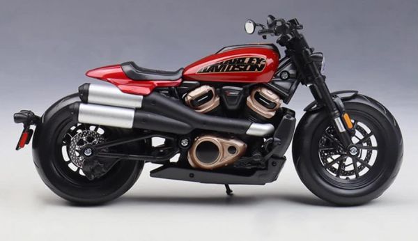 Колекційна модель мотоцикла Harley-Davidson 2024 Sportster S (Maisto, масштаб 1:12)