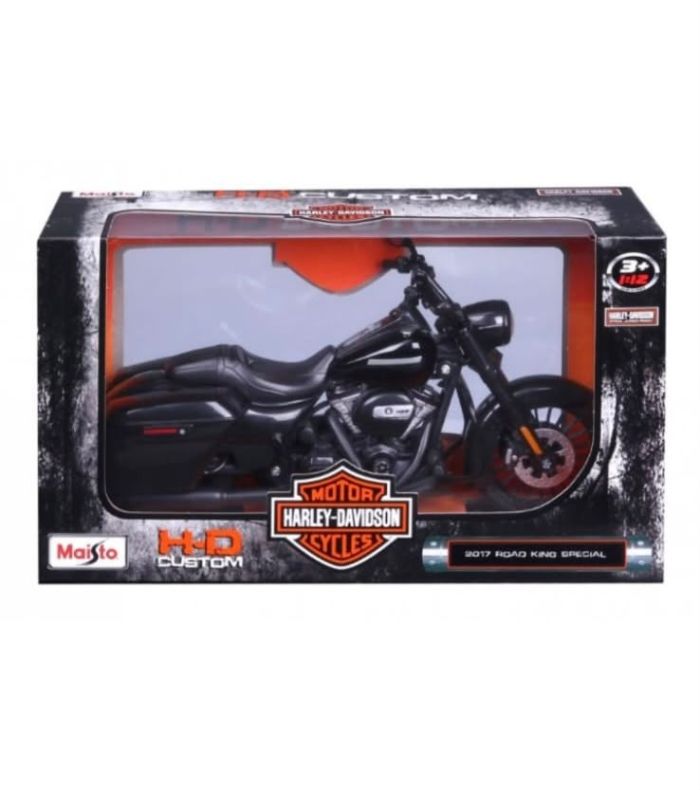 Колекційна модель мотоцикла 2017 Harley-Davidson Road King Special (1:12) від Maisto