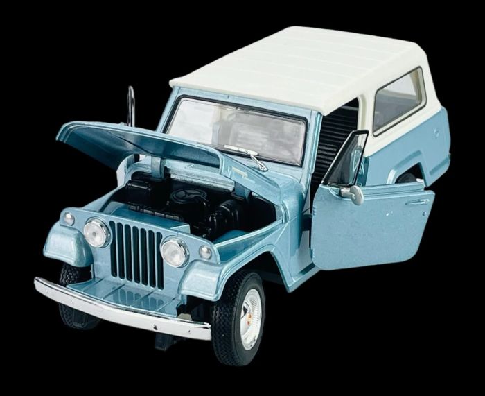 Масштабна автомодель 1967 Jeep Jeepster Commando Station Wagon (1:24) від Welly NEX