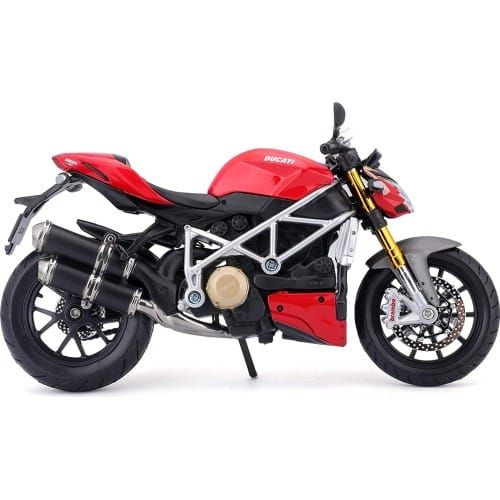 Колекційна модель Ducati Streetfighter S в масштабі 1:12 від Maisto — це яскравий представник класу Super Naked