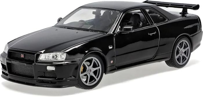 Колекційна масштабна модель Nissan Skyline GT-R (R34) — 1:24, Welly (NEX Models)