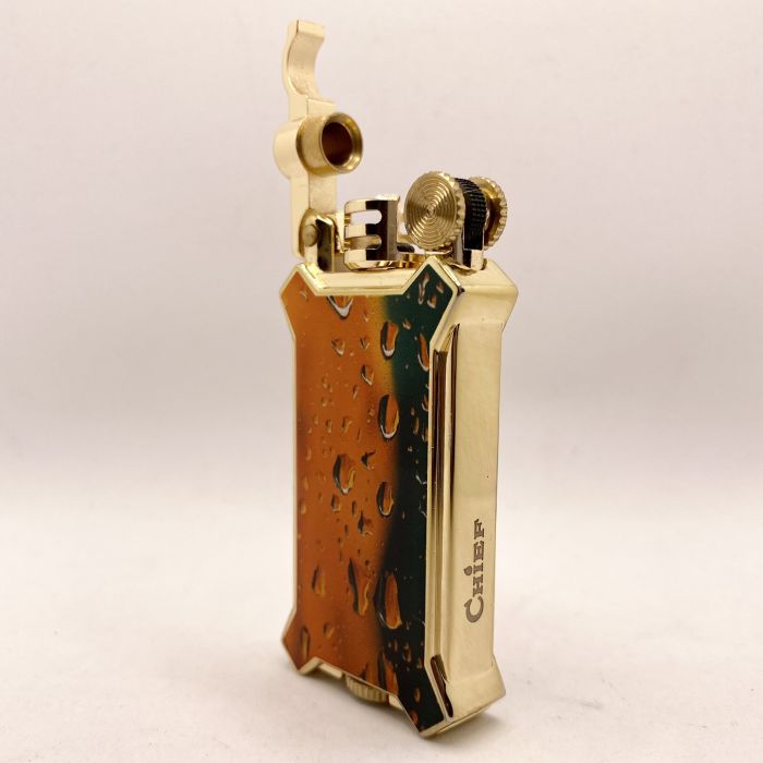 Бензинова запальничка Chief "Бурштинова Роса"