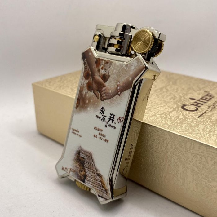 Бензинова запальничка Chief "Tandem" (Тандем)