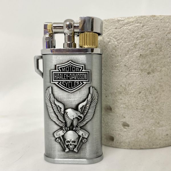 Газова запальничка Koji Harley Davidson срібляста