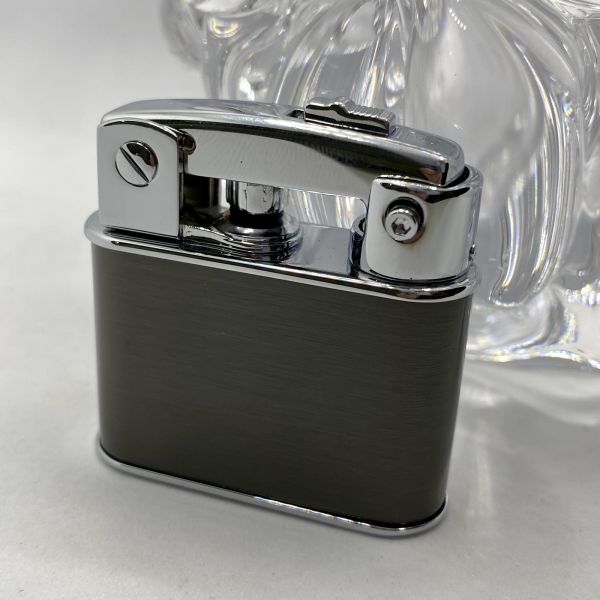 Бензинова запальничка Prince "Графітний Хром" (Graphite Chrome)