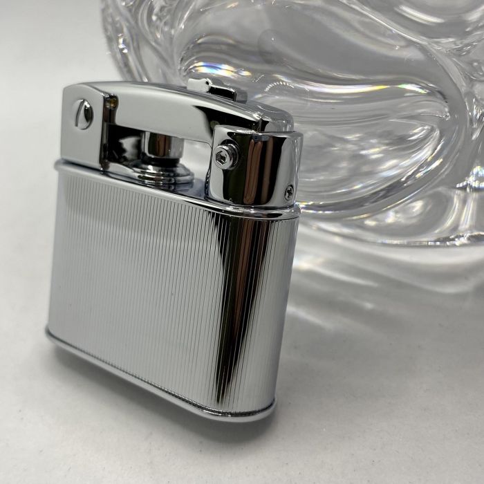 Бензинова запальничка Prince "Silver Rib" (Срібне Ребро)