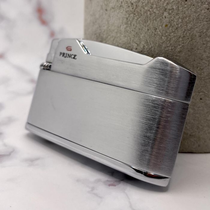 Газова запальничка Prince Brushed Silver (Принц Матовий Срібний)