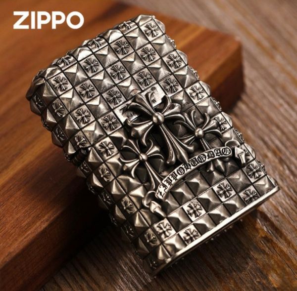 Бензинова запальничкаZippo Chrome Knight (Хромований Лицар)