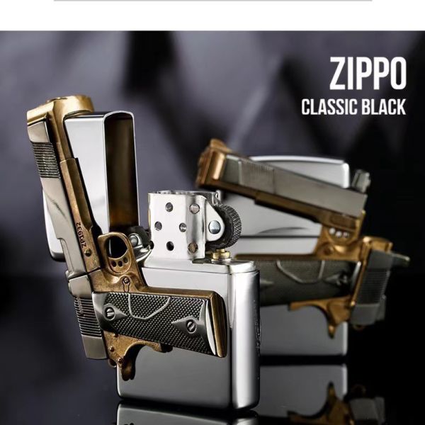 Бензинова запальничка ZIPPO "The Trigger of Fate" (Курок Долі)