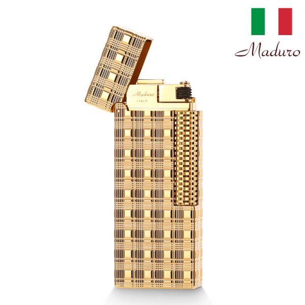 Бензинова запальничка Maduro "Gold Plaid"