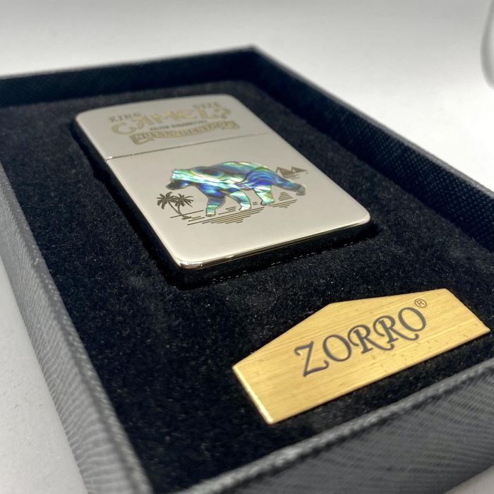 Бензинова запальничка Zorro "Camel Перламутр"