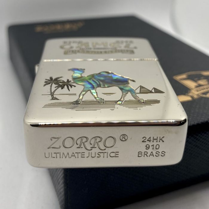 Бензинова запальничка Zorro "Camel Перламутр"