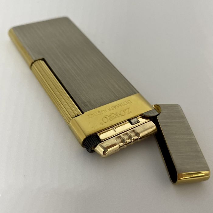 ZORRO Ultimate Justice Газова Запальничка Срібло/Золото