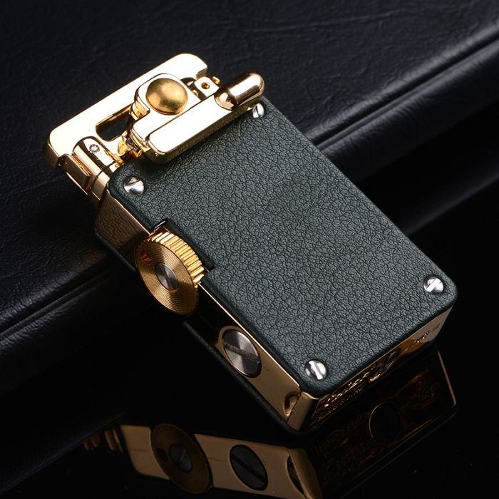 Колекційна бензинова запальничка Chief колір Emerald