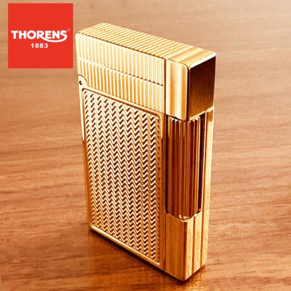 Вишукана газова запальничка Thorens колір золотий Вишукана газова запальничка Thorens колір золотий