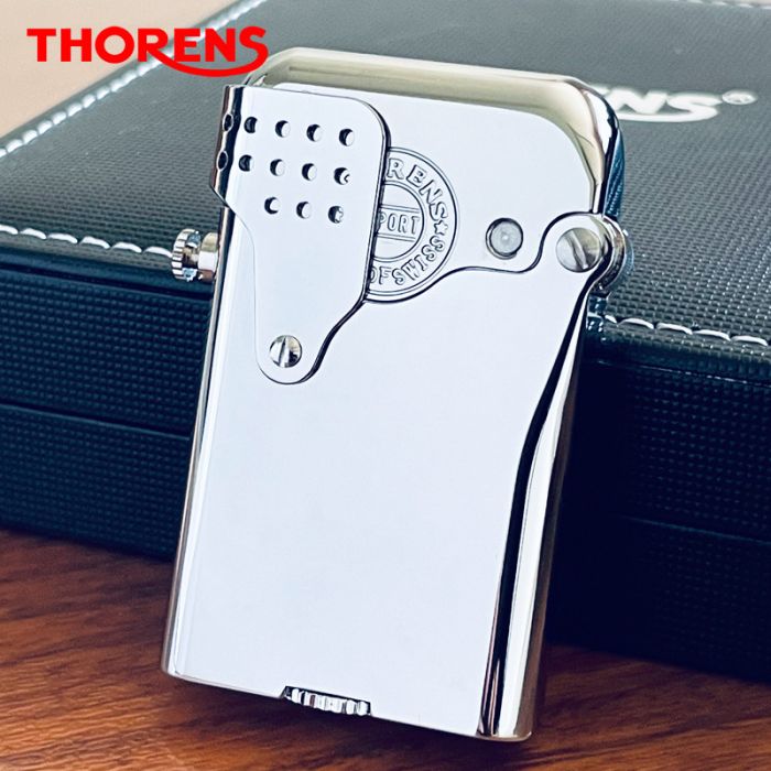 Елегантна бензинова запальничка Thorens зі сталі