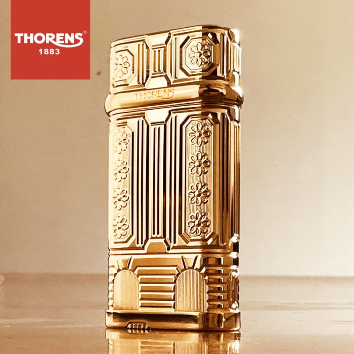 Ексклюзивна золота газова запальничка THORENS