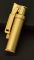 Бензинова запальничка "Сталева Класика" (латунь) золотиста