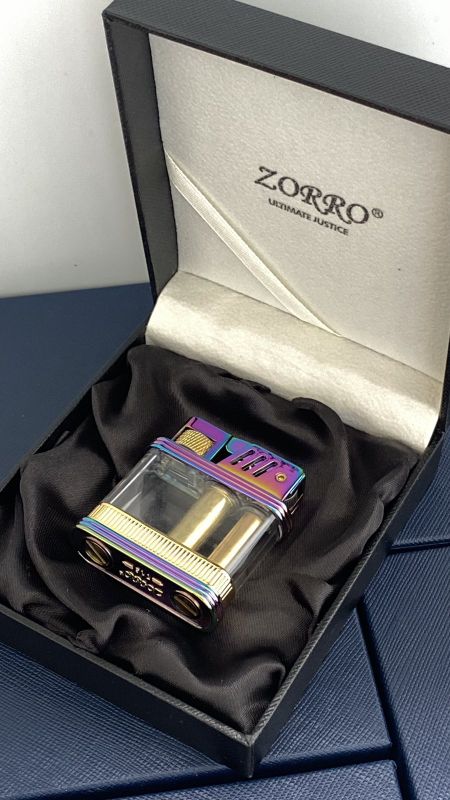Запальничка бензинова ZORRO колір Hameleon